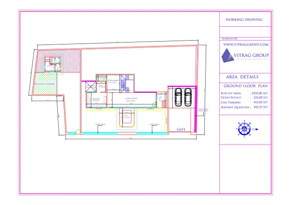Fulbari Ground floor plan