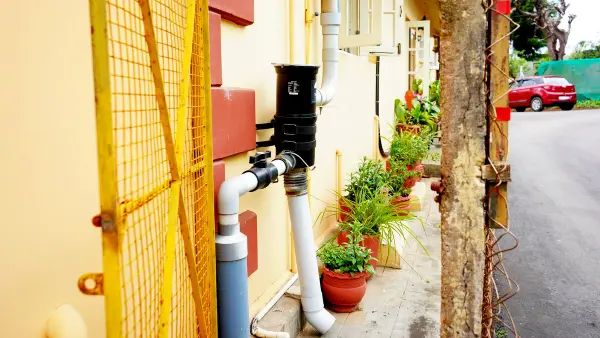 Economical Rainwater filter at Sunnyside