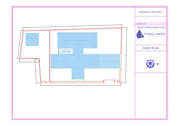Fulbari-Roof plan