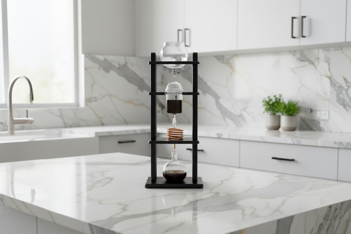 Elegant Glass Cold Brew Drip Tower