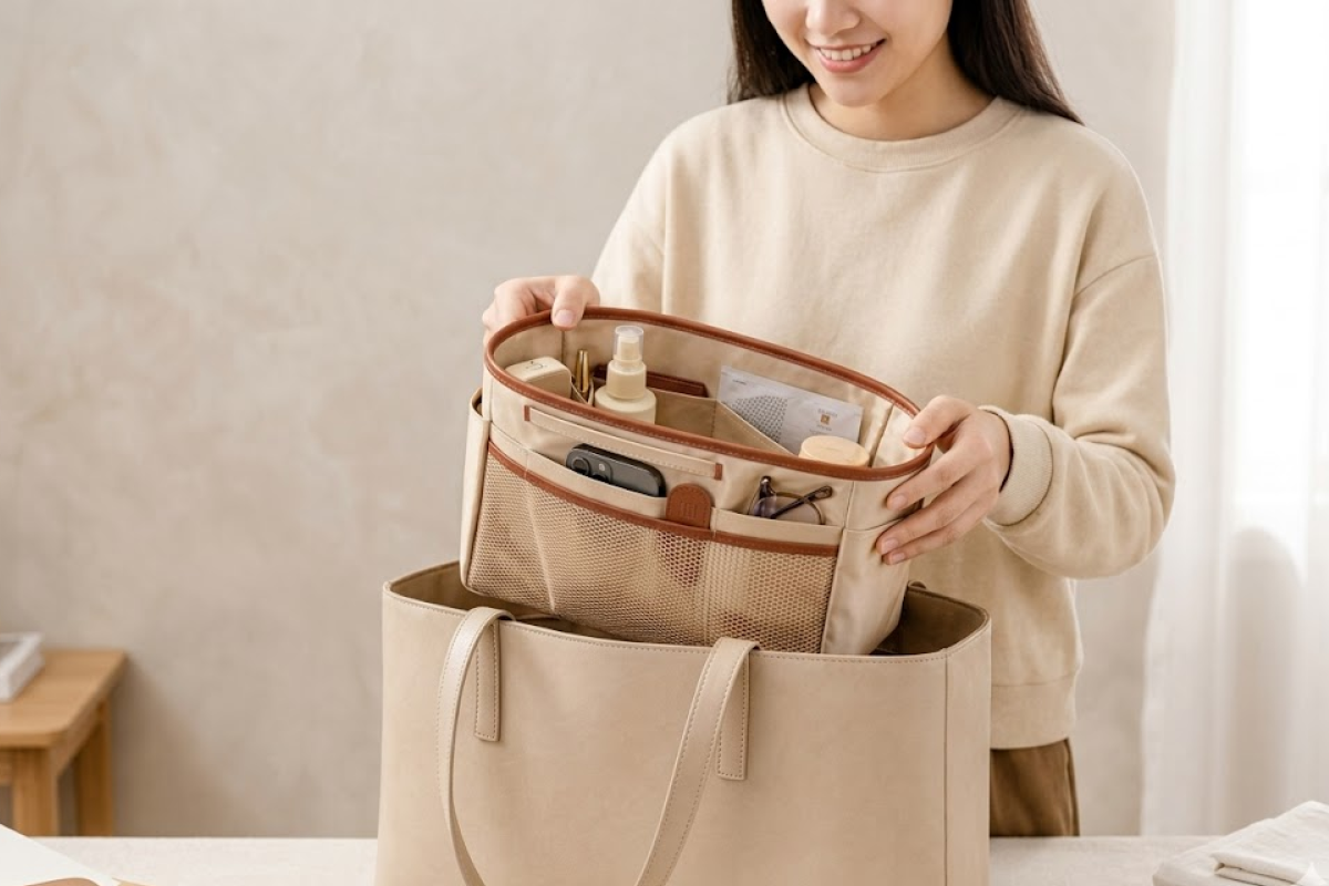 Luxury Handbag Organizer Insert