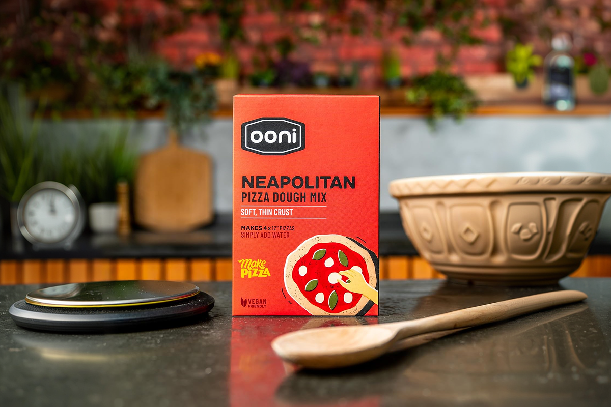 A pack of Neapolitan pizza dough mix.