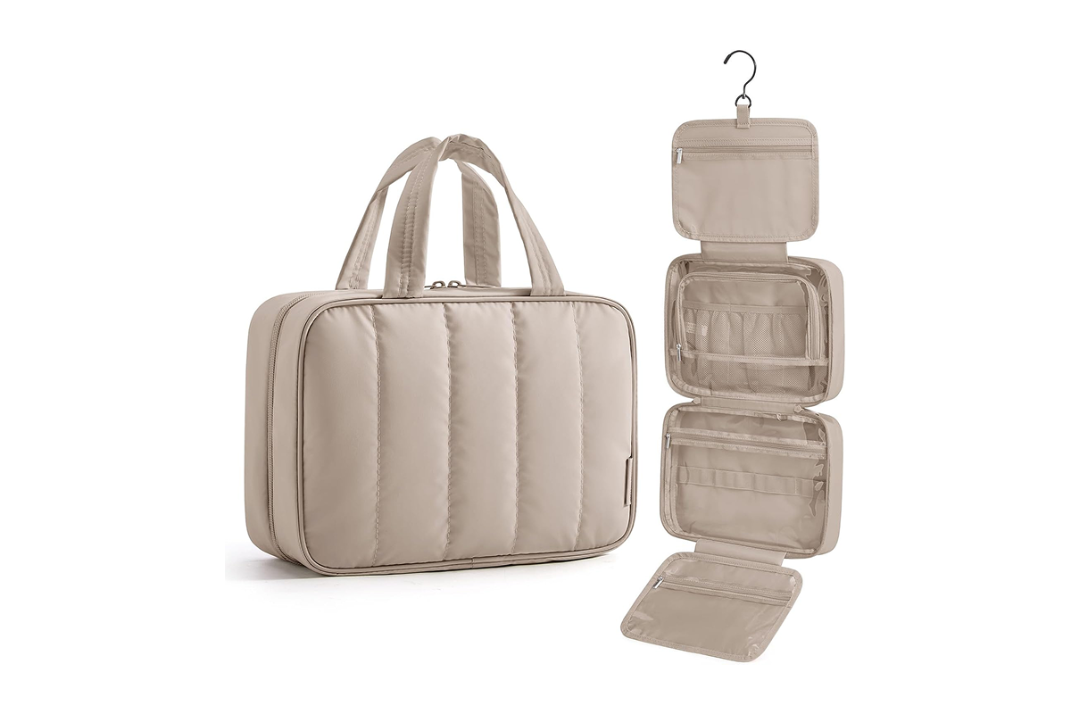 BAGSMART Hanging Toiletry Bag Organizer