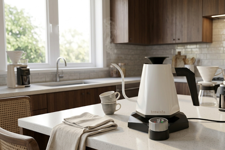 Premium Electric Gooseneck Pour-Over Kettle