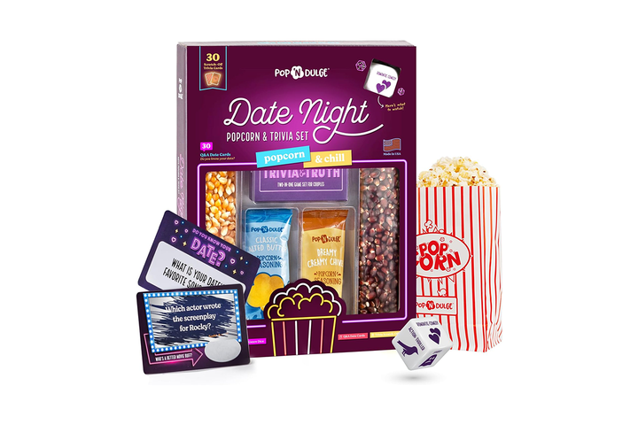 A date night package prepared for making the most out of a movie night