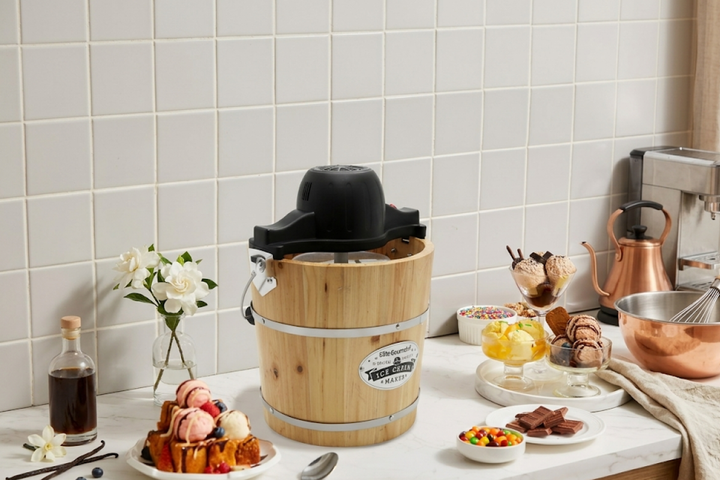 Premium Electric Ice Cream and Sorbet Maker