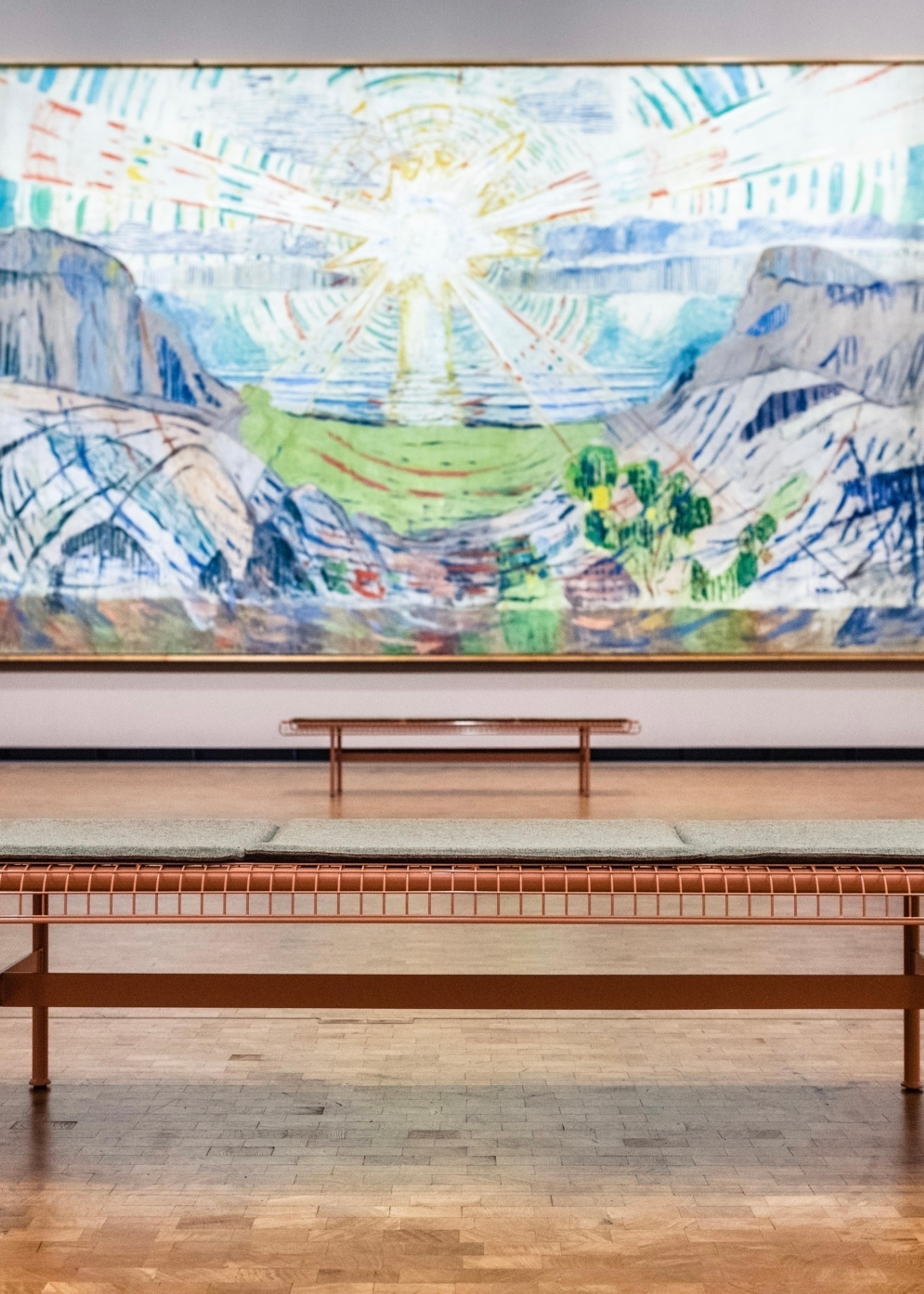 Moments of relaxation at the new Munch Museum in Oslo