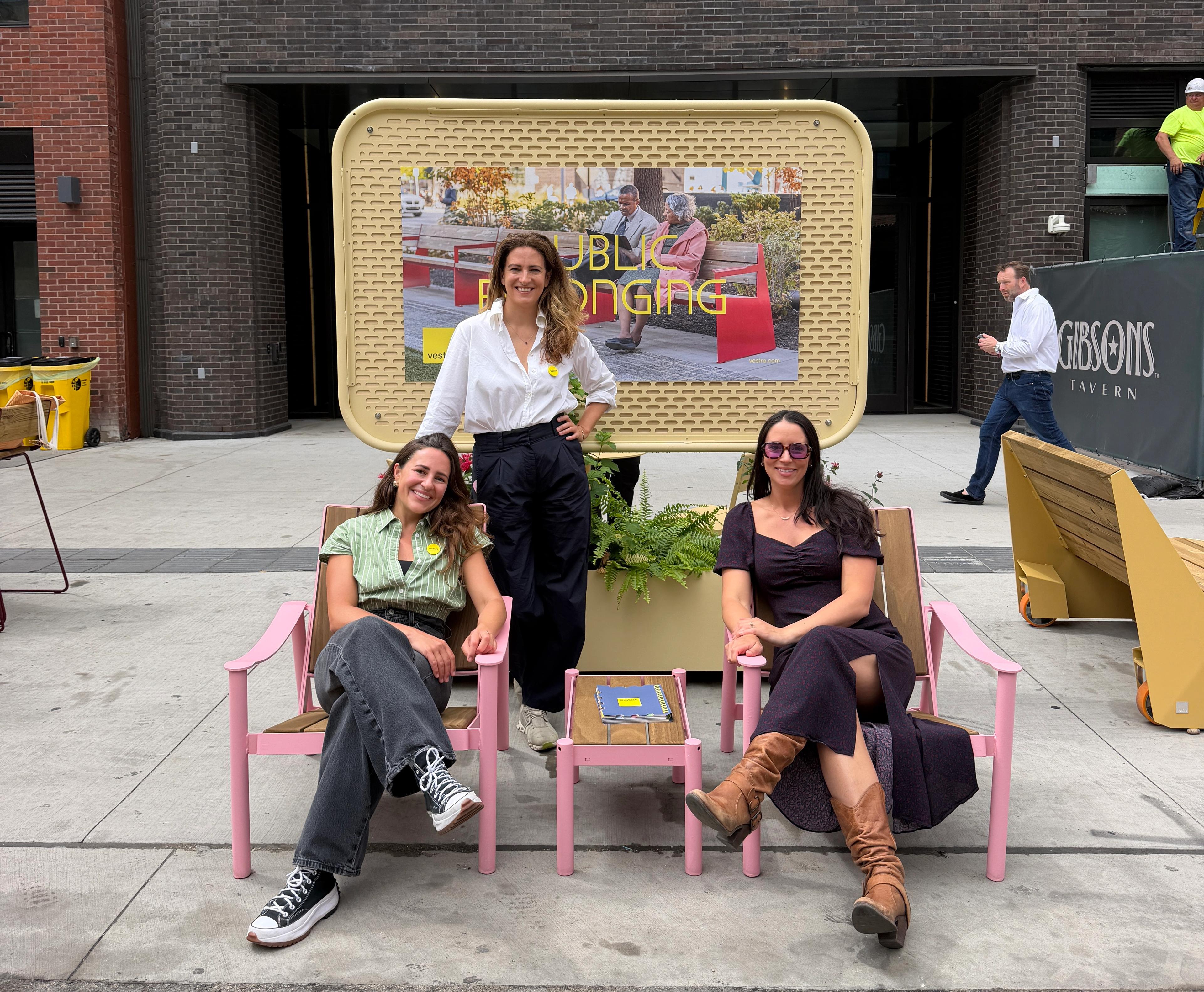 Vestre debuted at Fulton Market Design Days with the launch of FARI