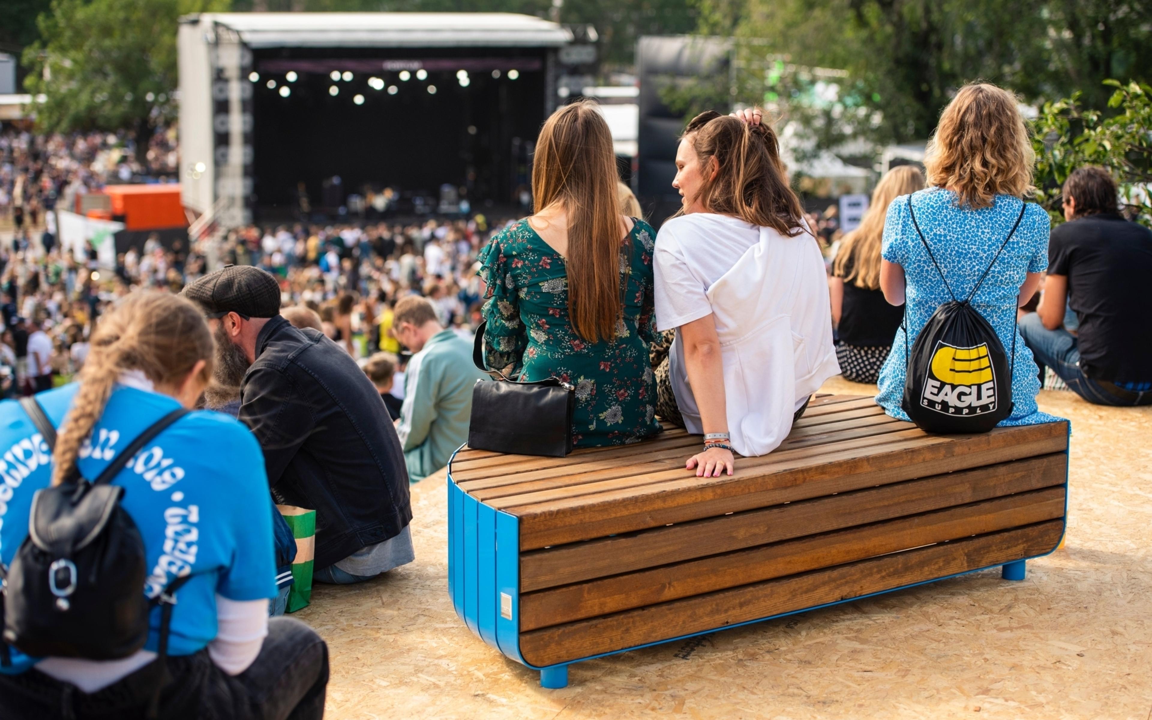 ØYA: sociable and sustainable meeting places at the world's greenest music festival