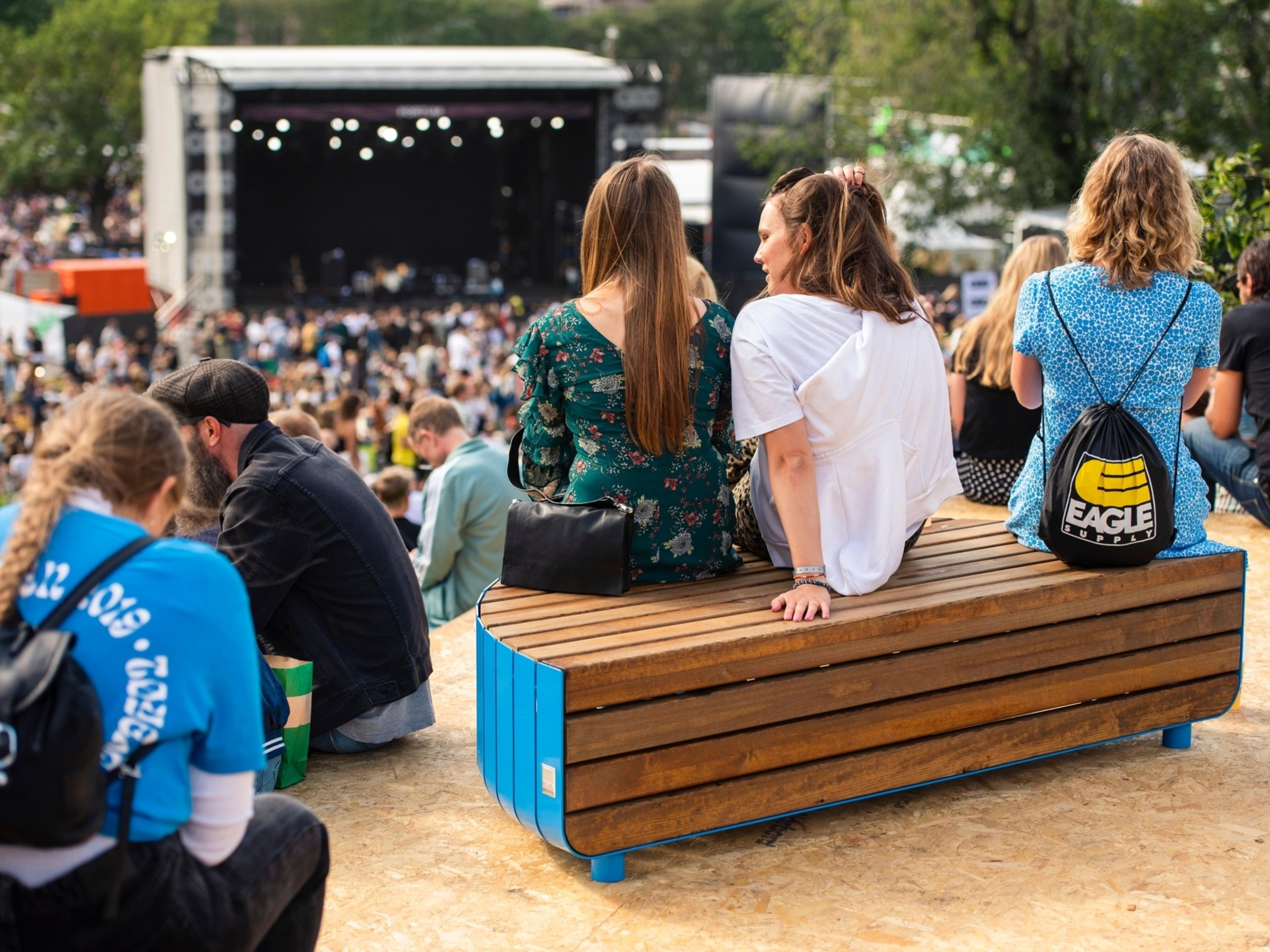 ØYA: sociable and sustainable meeting places at the world's greenest music festival