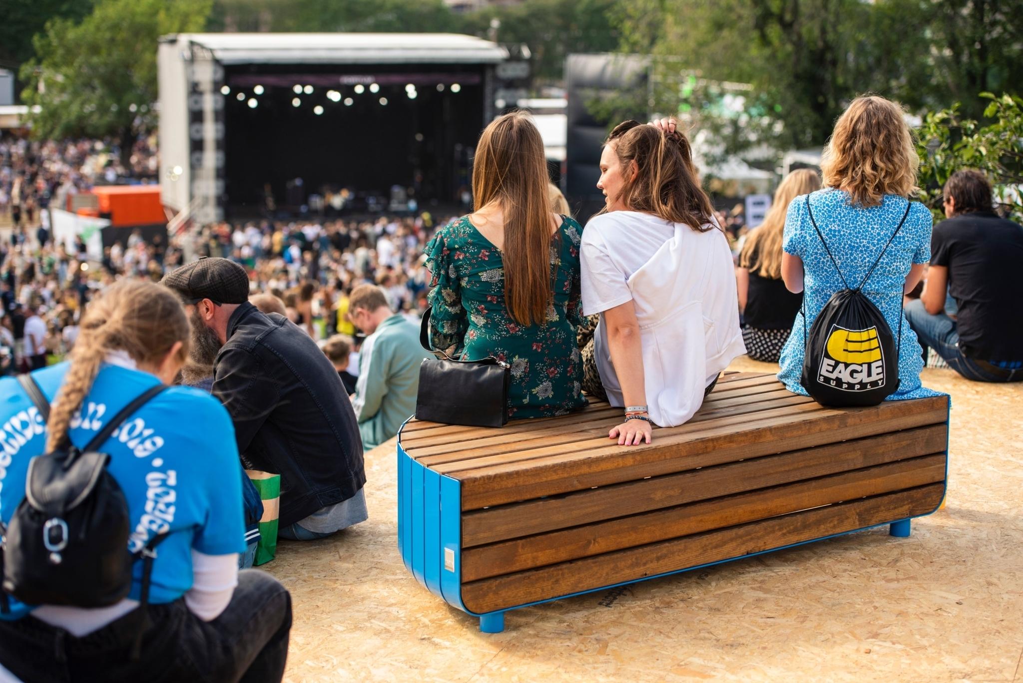 ØYA: sociable and sustainable meeting places at the world's greenest music festival