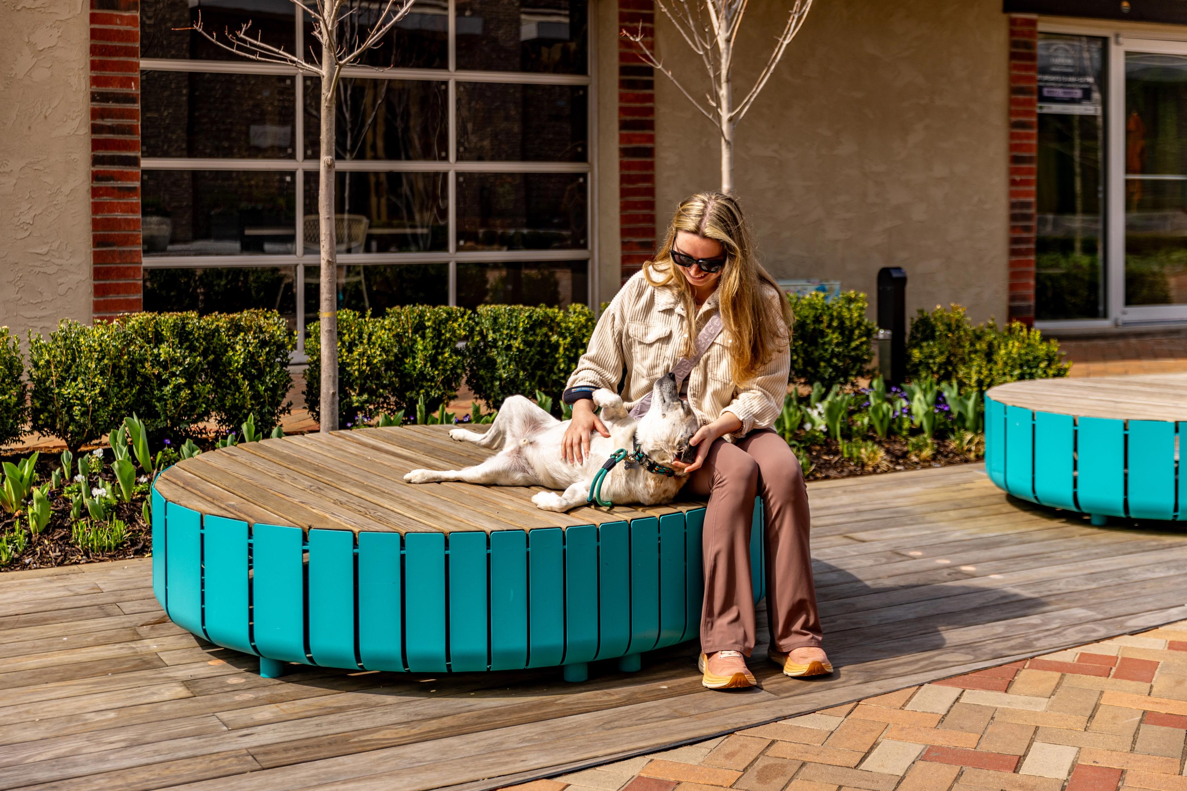 STRIPES bench