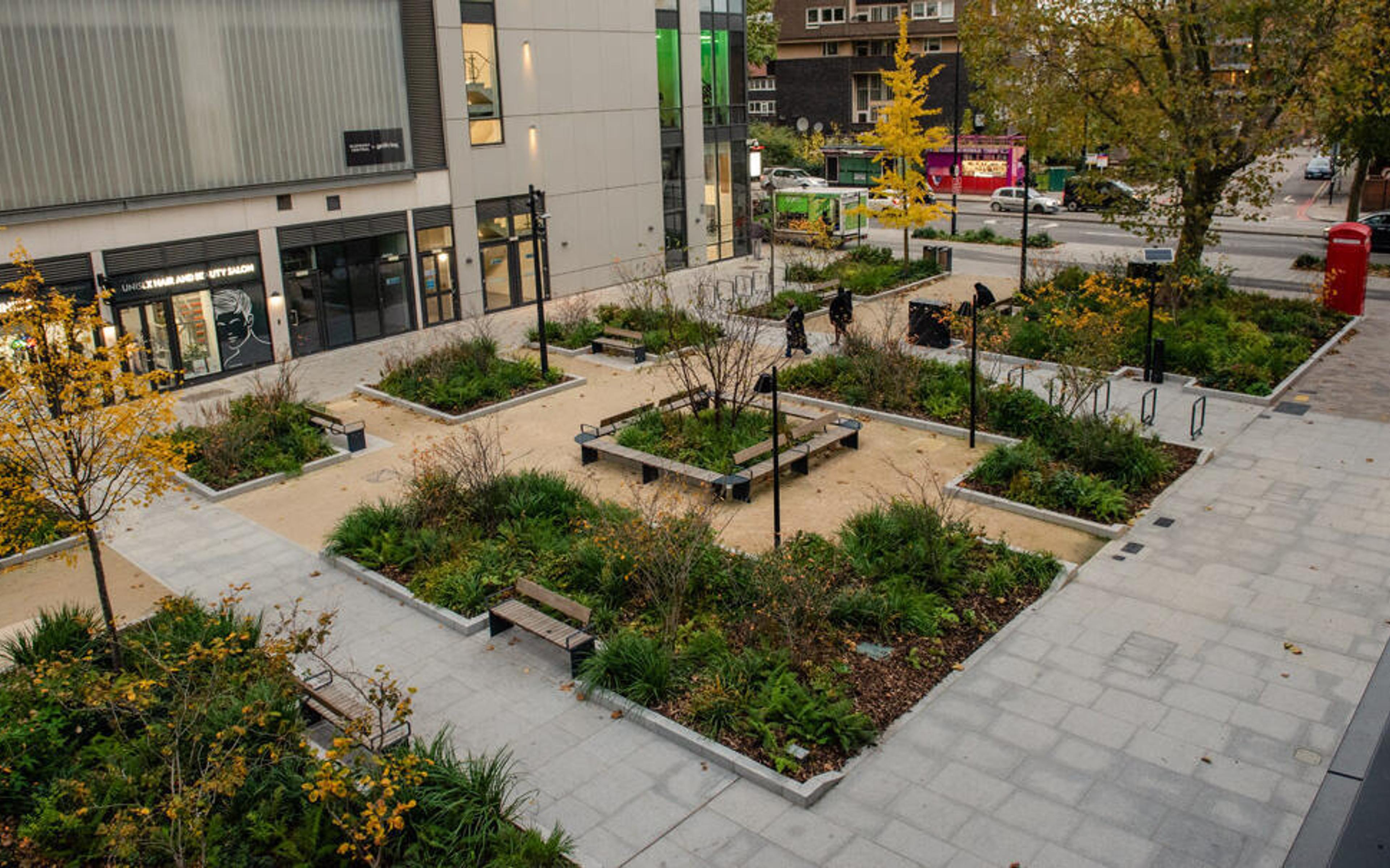 Förnyelsen av Elephant Park – skapar Londons nya gröna hjärta