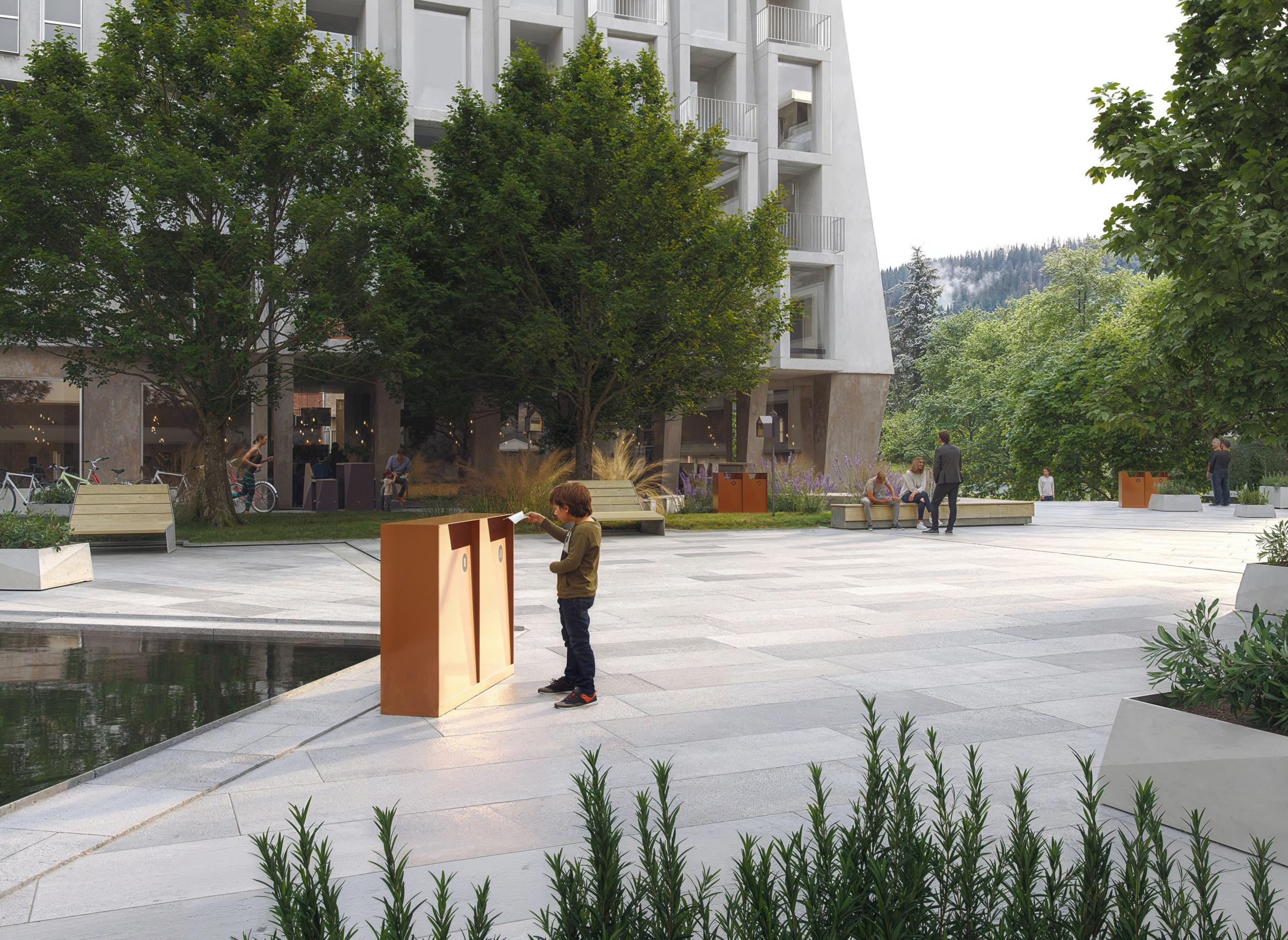 BLOC recycling bin