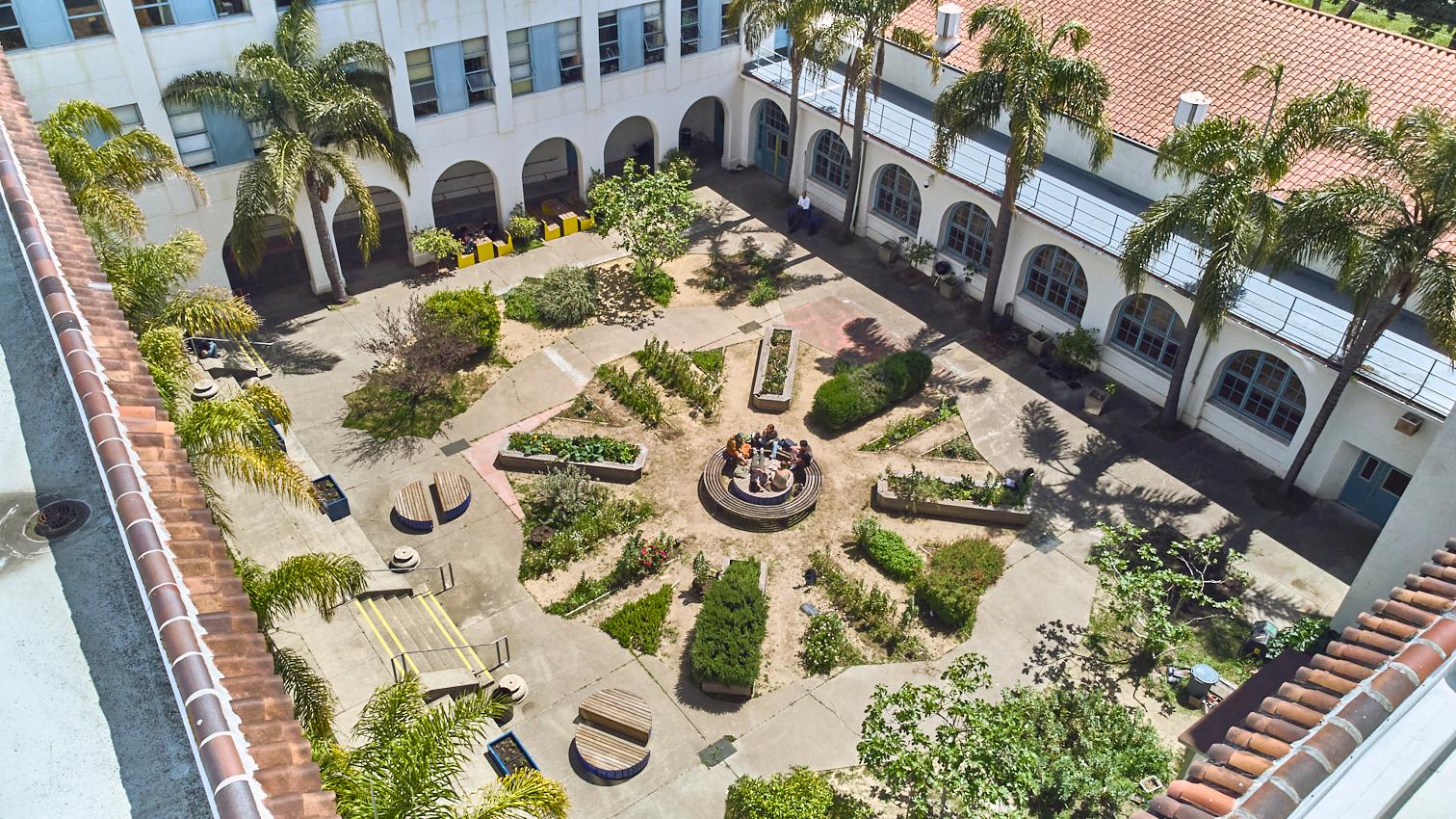 Outdoor spaces as an extension of the learning environment