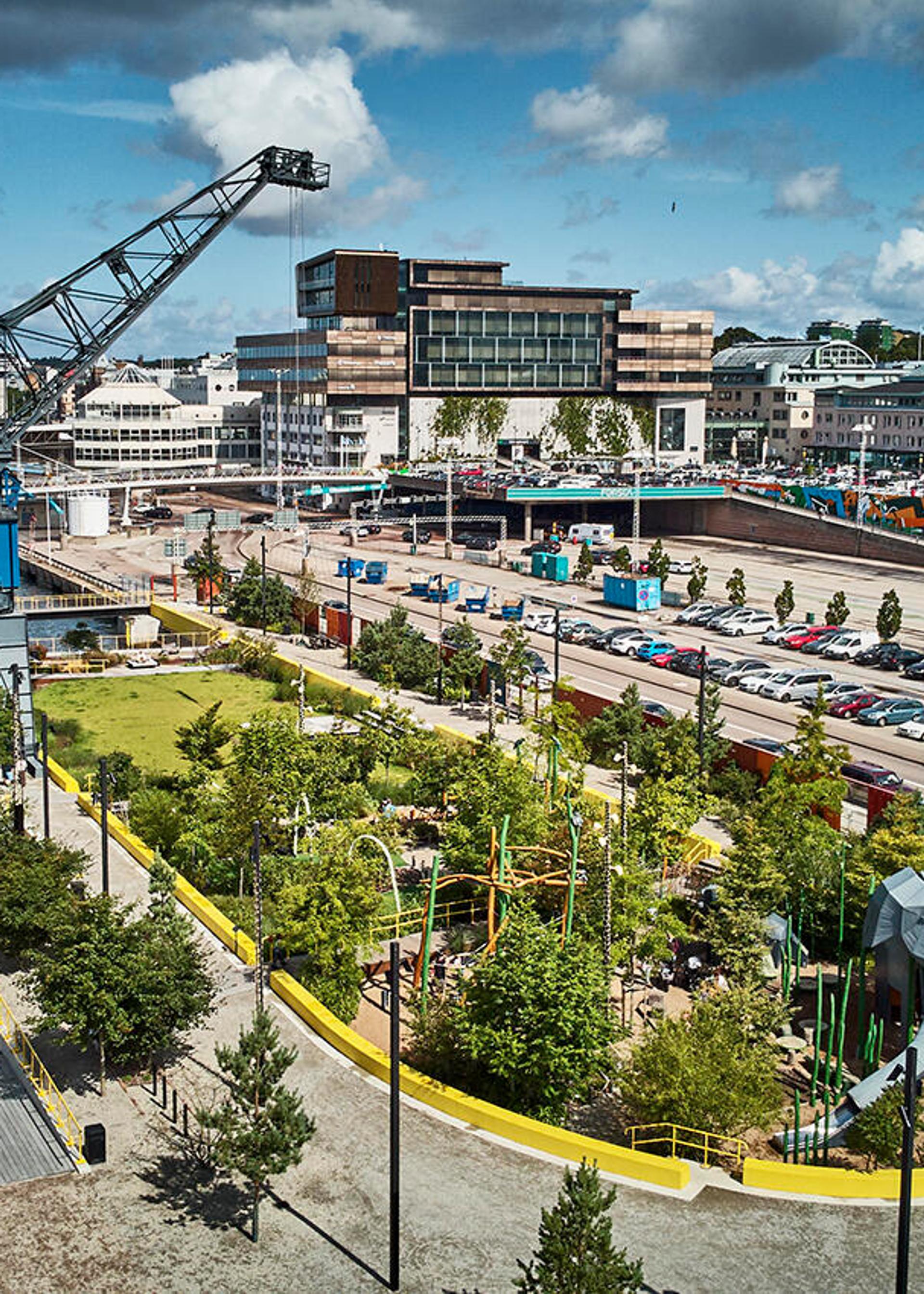 Dockan Park – from shipyard to jungle for all