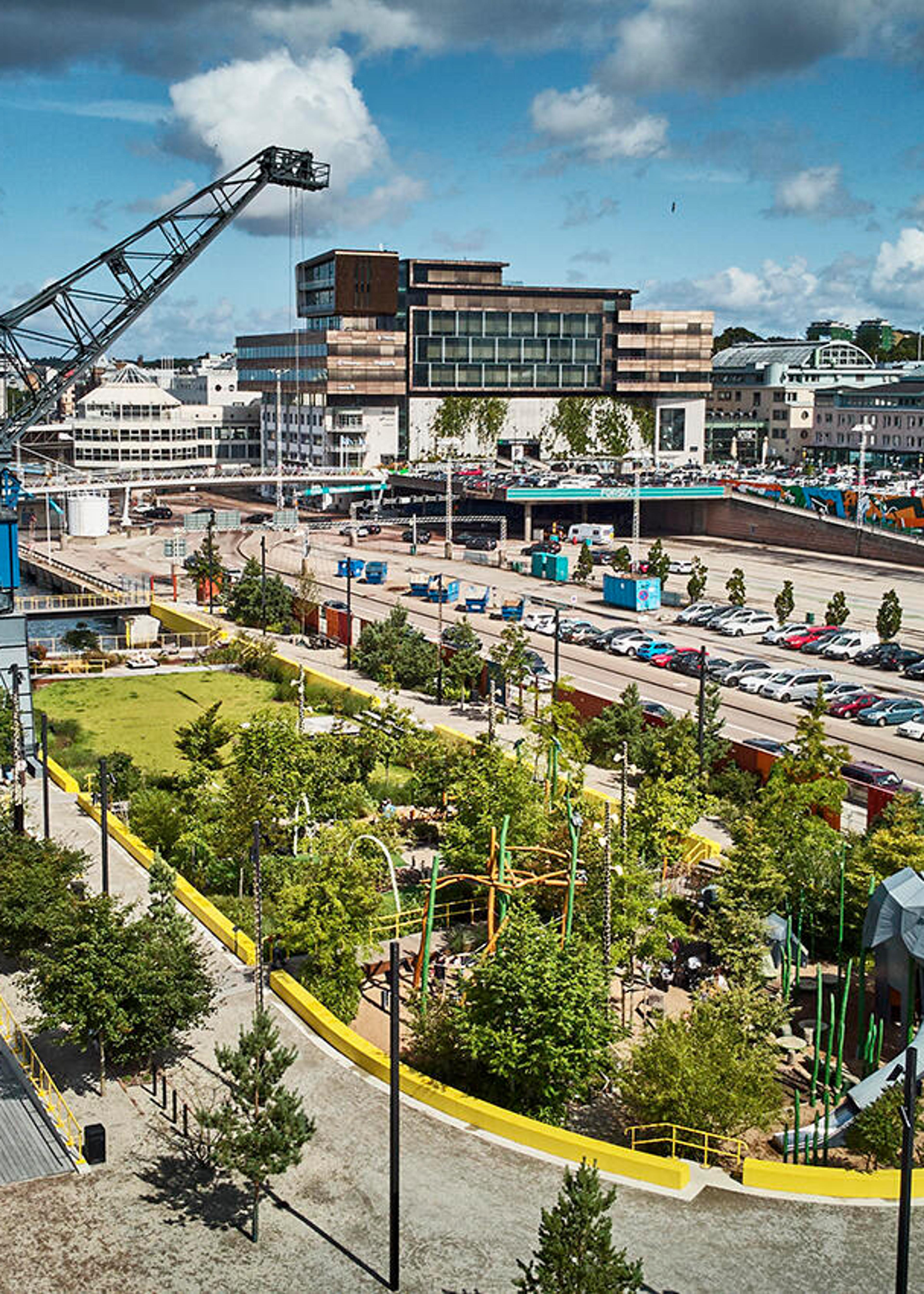 Dockan Park – from shipyard to jungle for all