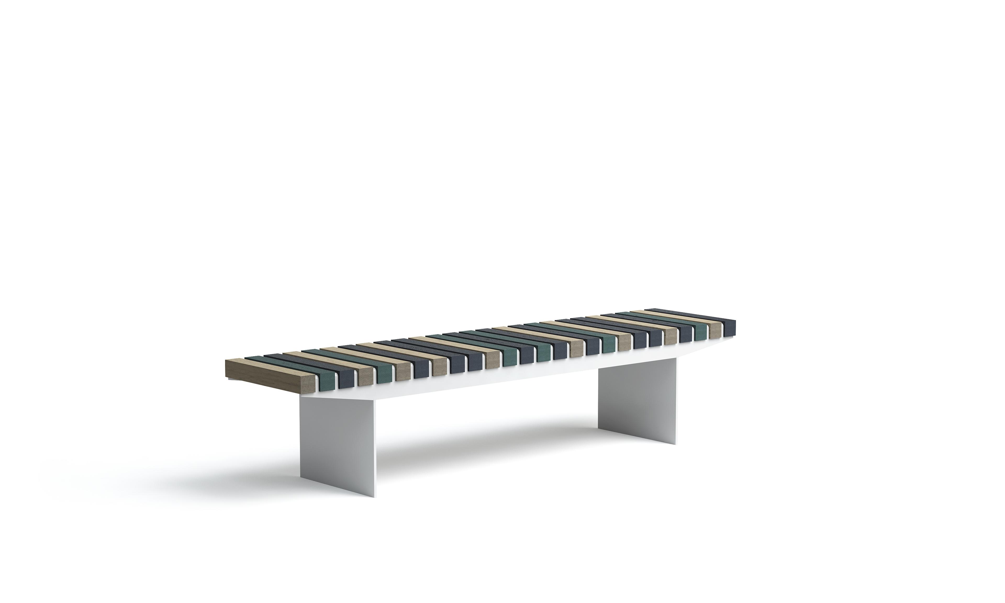 COAST bench (ocean plastic)