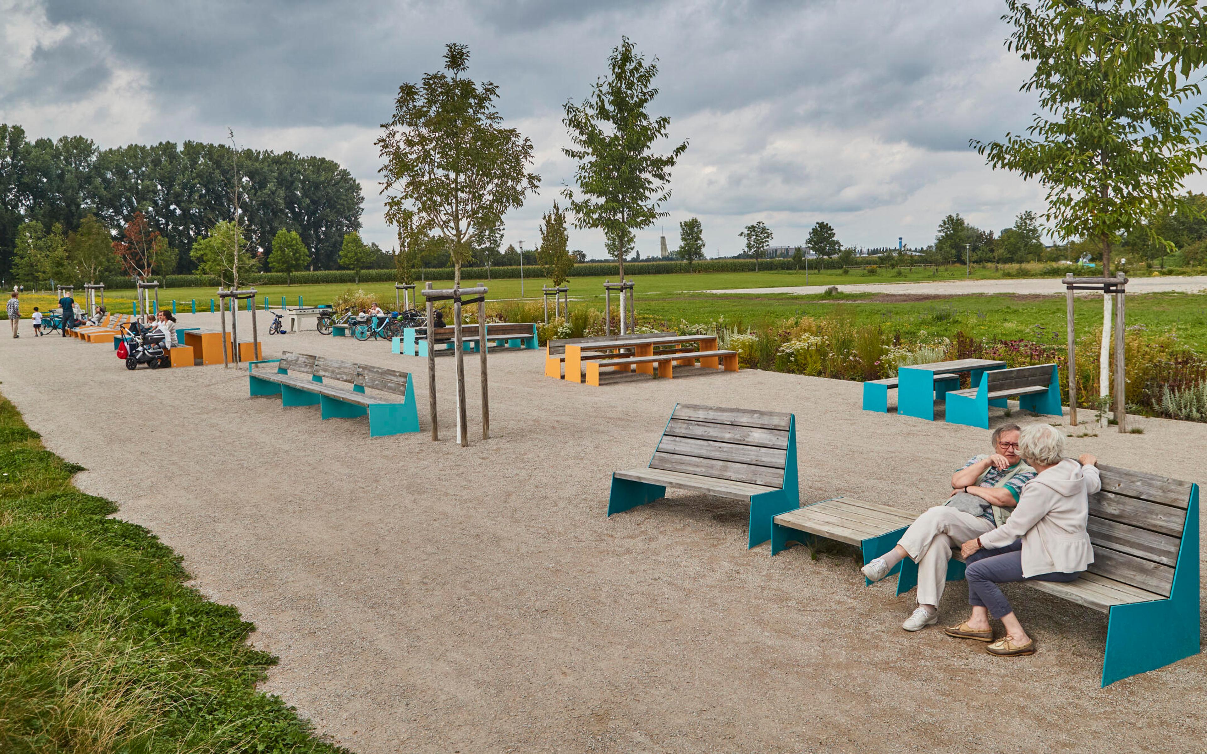 Bürgerpark Garching : un joyau vert dédié aux loisirs et à la détente