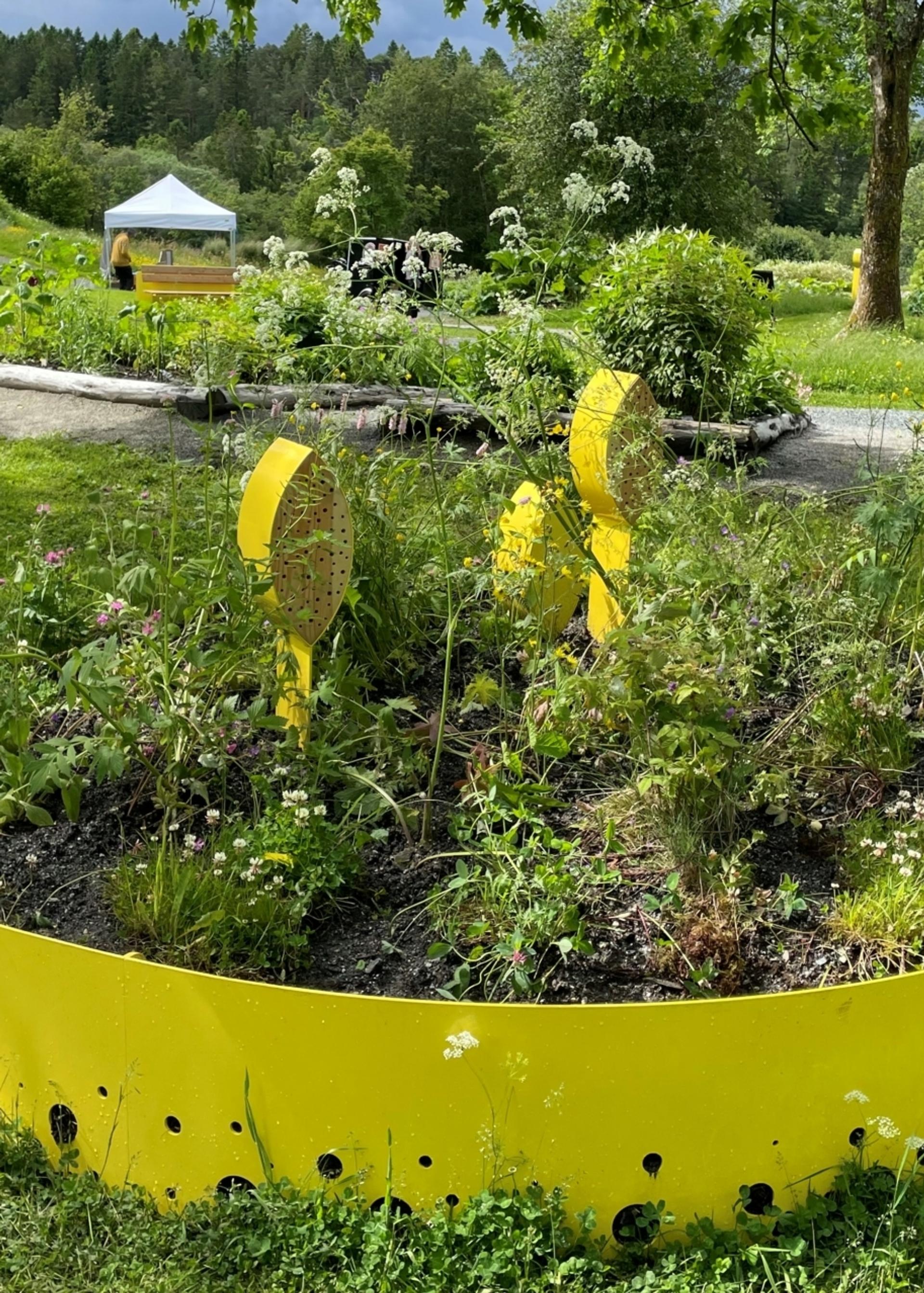 Vestre Habitats creates new habitats for insects at Bergen Botanical Garden