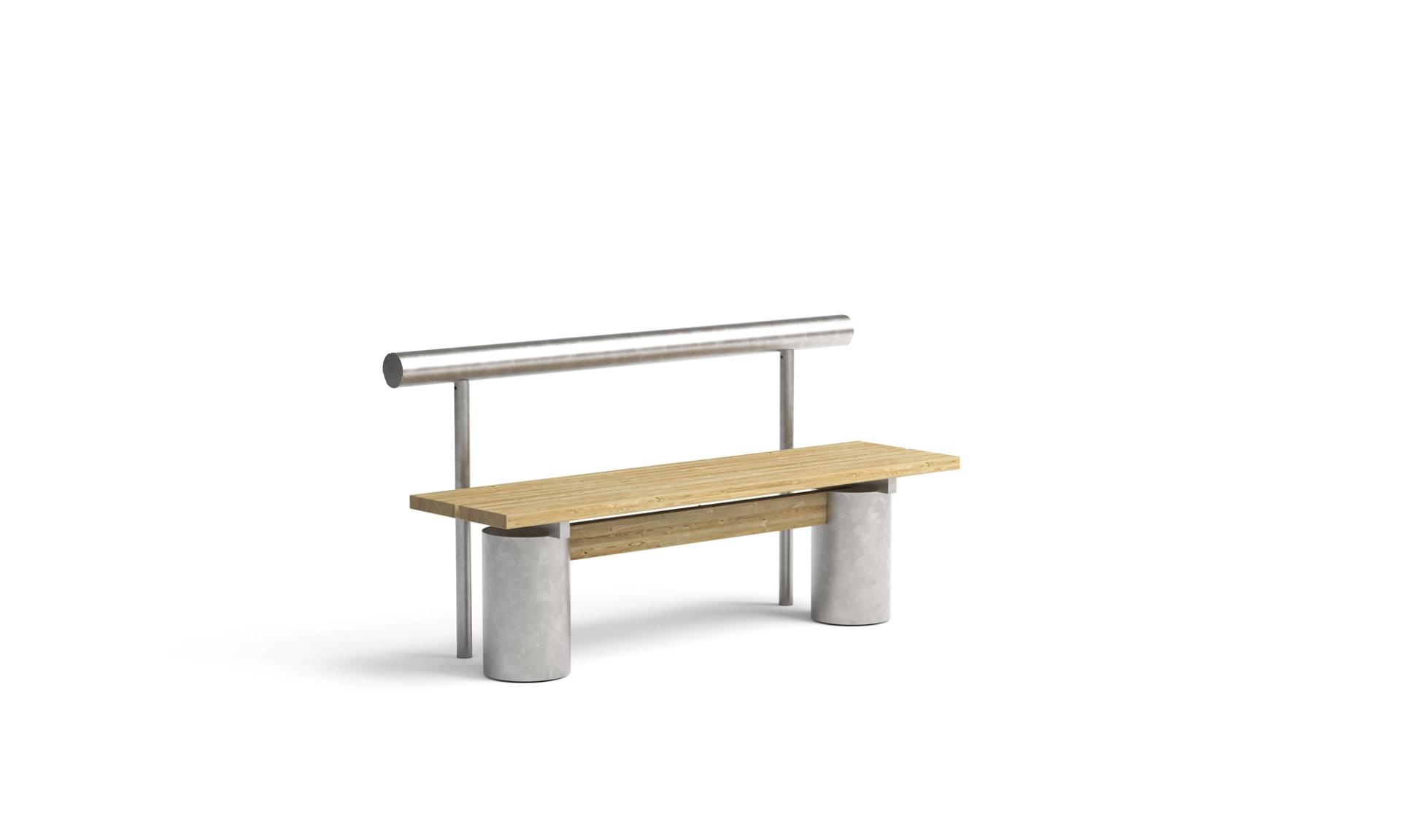 PLINTH bench