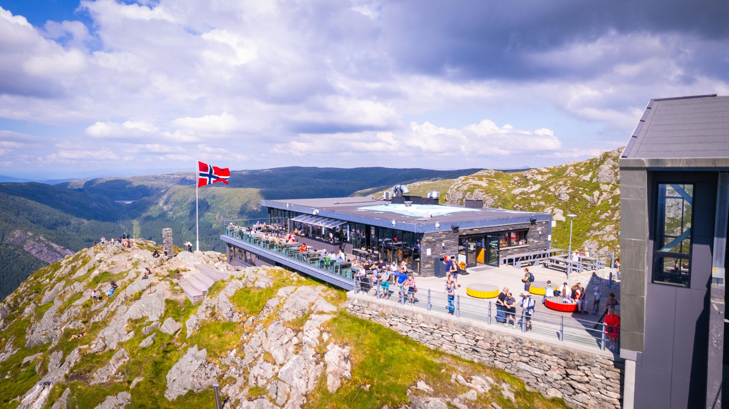 How architecture and design have raised Bergen's tallest peak to new heights