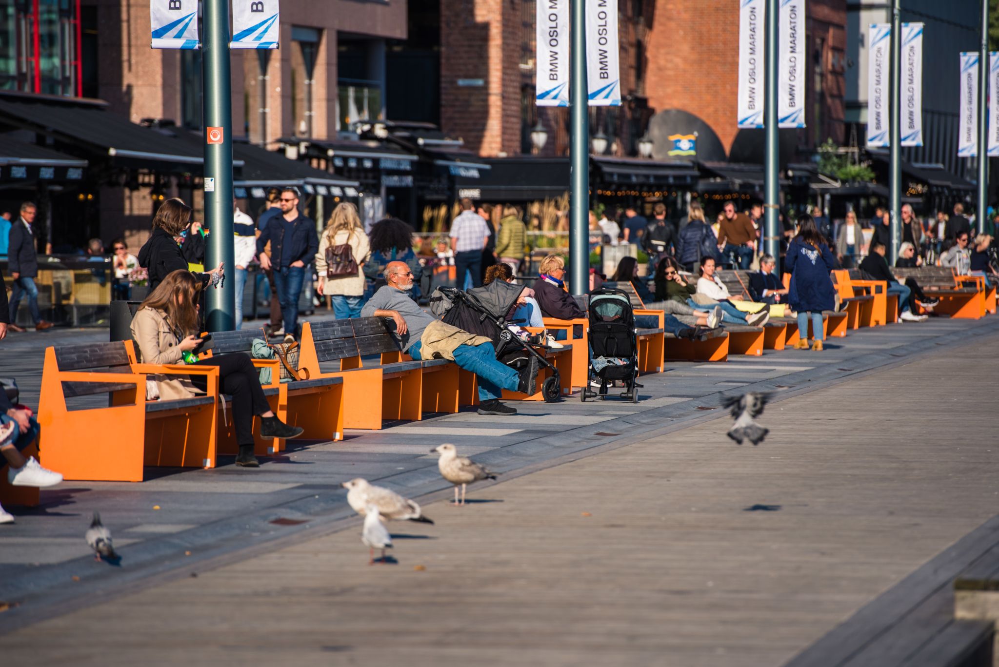 Residential property, shopping, offices, food outlets and entertainment. Welcome to the new Aker Brygge.