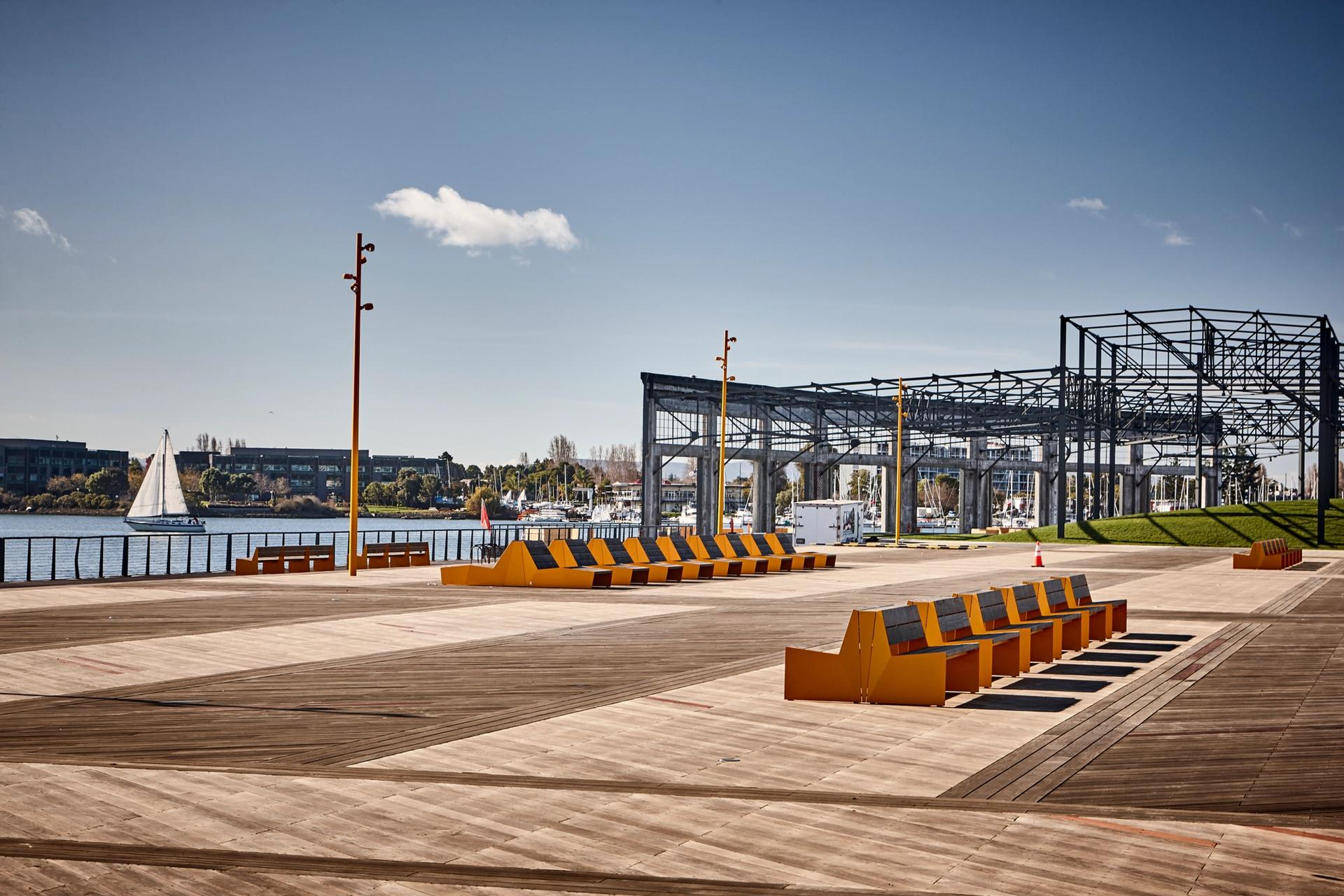 Urban reinvention: from shipping terminal to waterfront park in Oakland, California