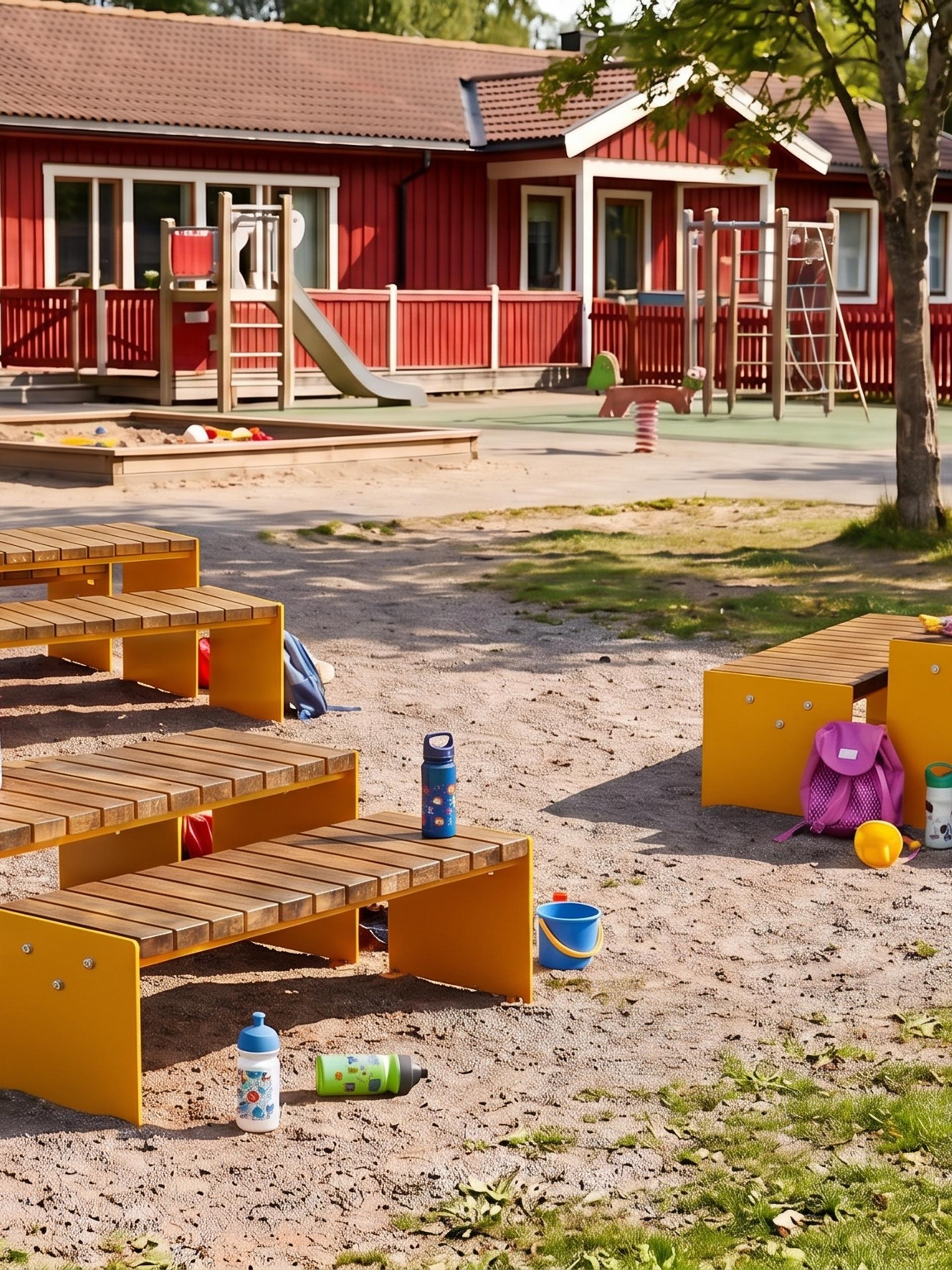 Møbler i børnehøjde — Uderum skabt på børnenes præmisser