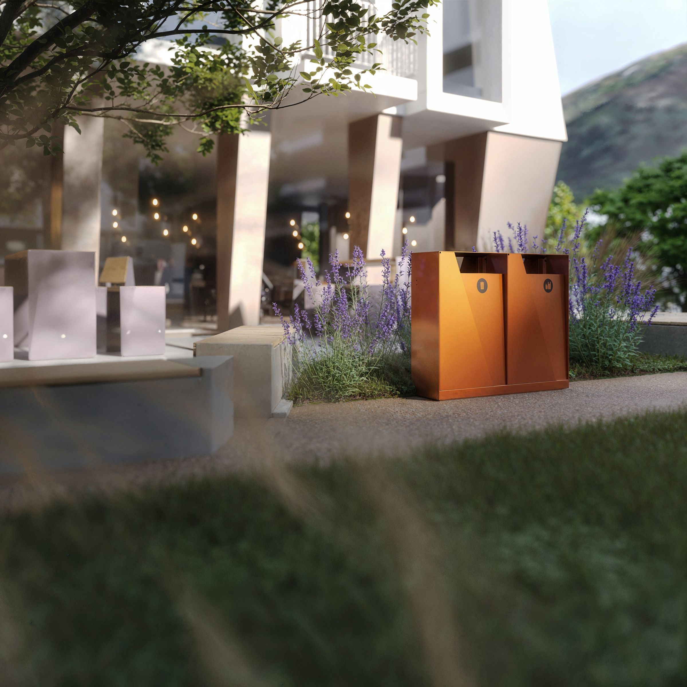 BLOC recycling bin