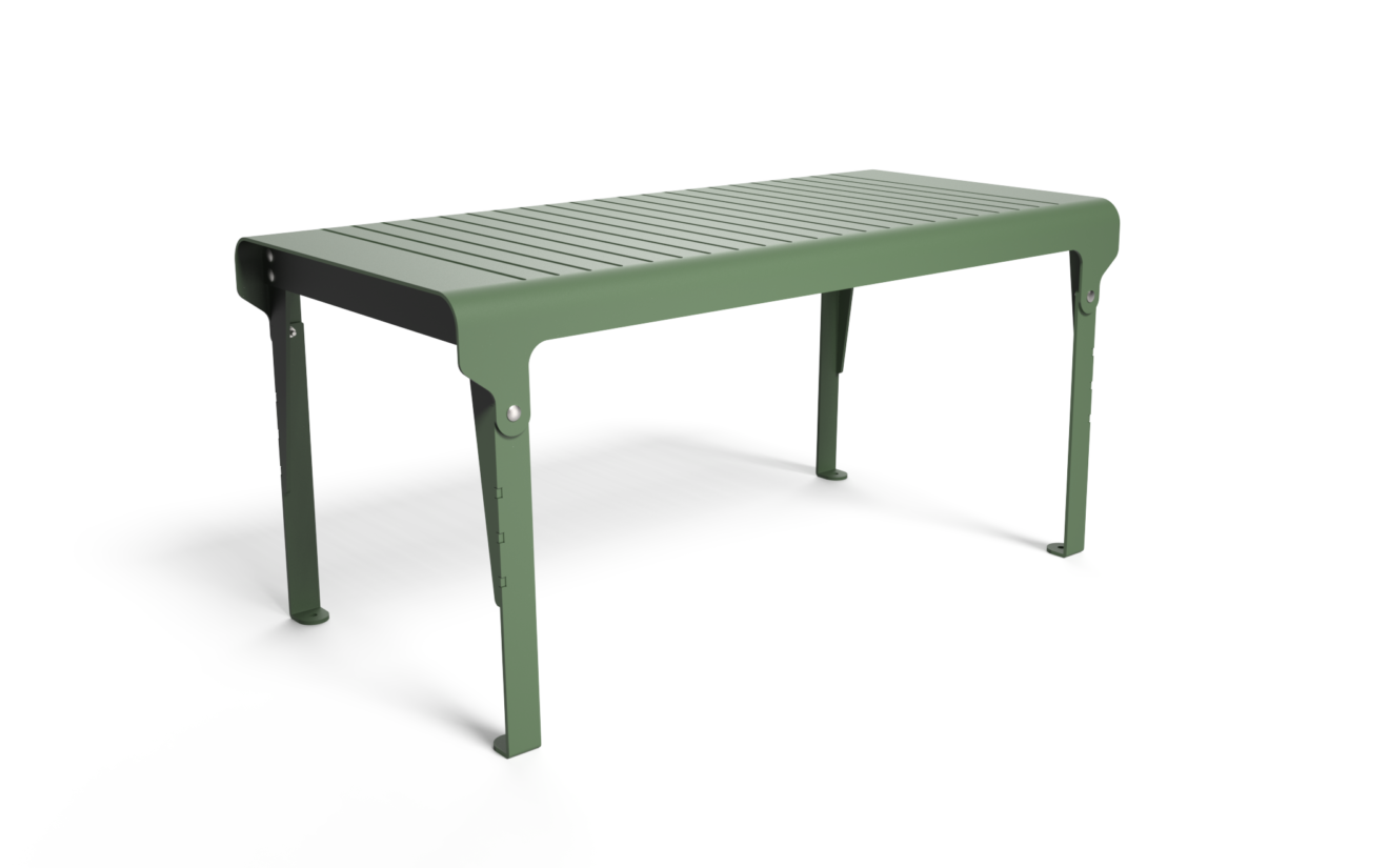 TELLUS bord (fossilfritt stål)