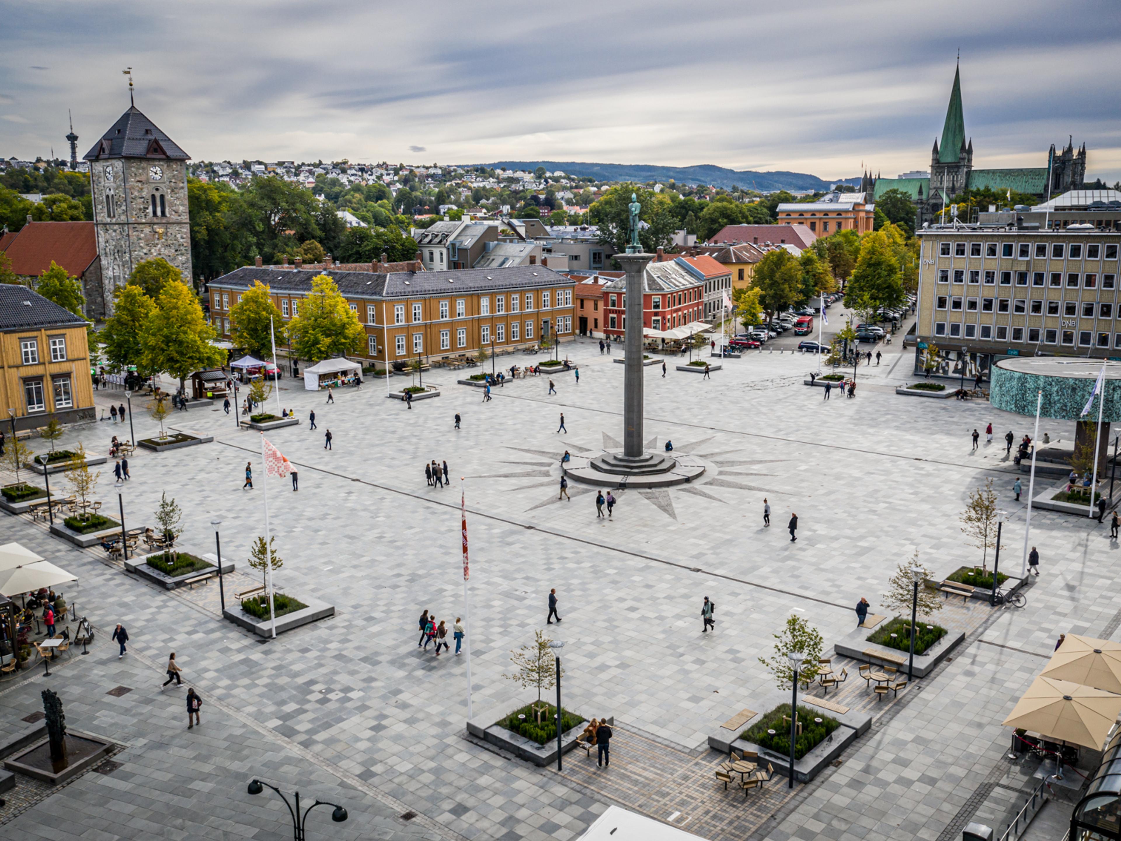 Trondheim investiert 300 Millionen NOK in die Förderung des urbanen Lebens und Stärkung der Identität der Stadt