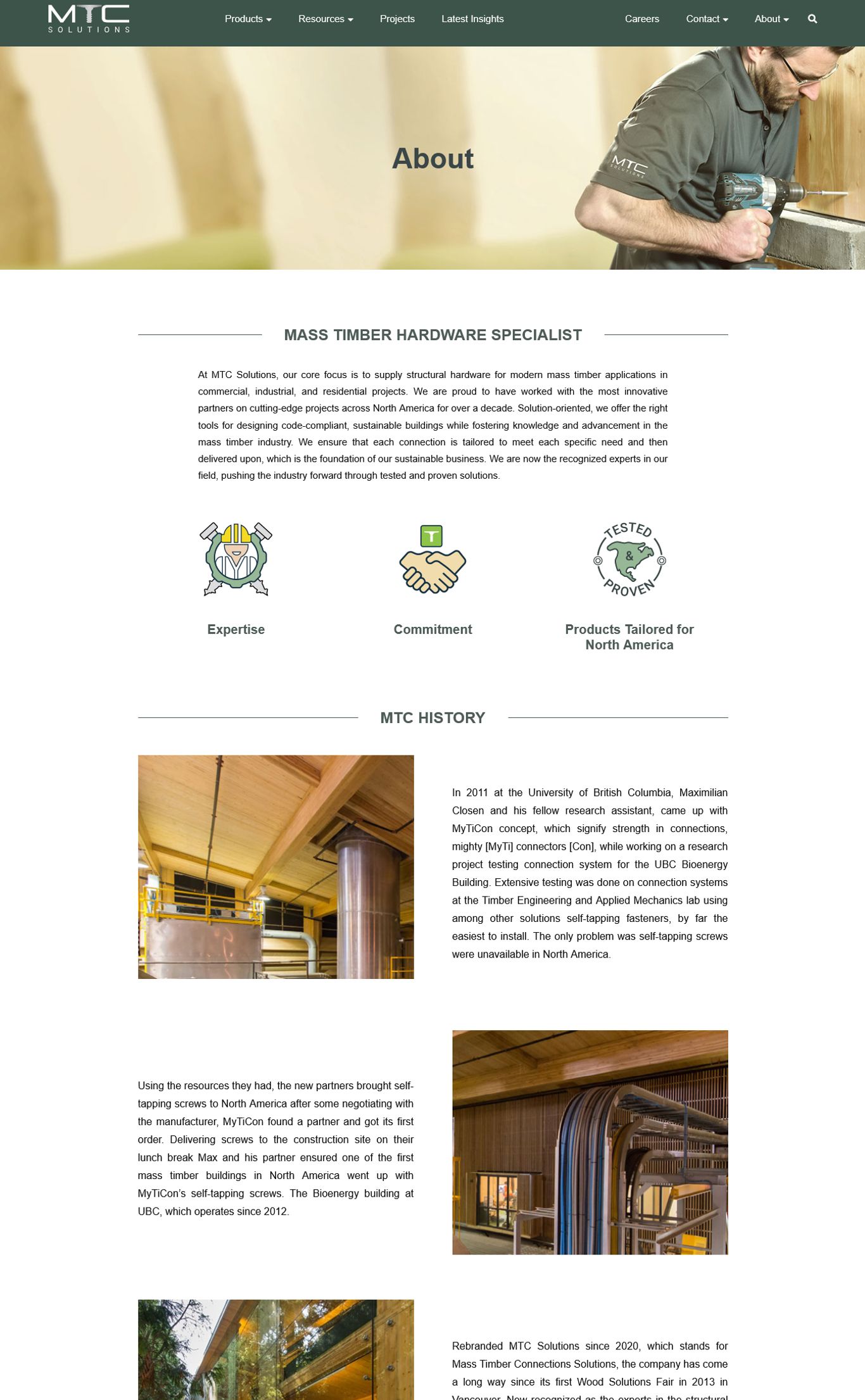 Mass Timber Connections (MTC) Solutions