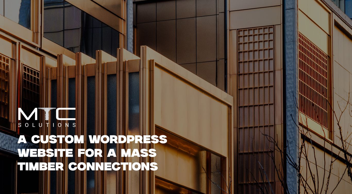 Mass Timber Connections (MTC) Solutions