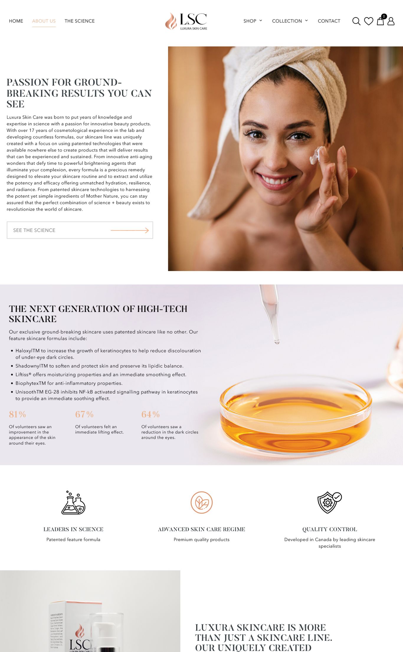 Luxura skin care