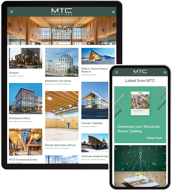 Mass Timber Connections (MTC) Solutions