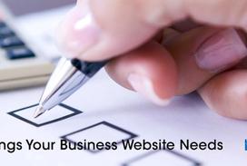 There are several elements needed for the creation of a great business Website.