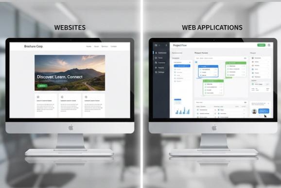 It’s a common question: what is difference in Websites and Web Applications.