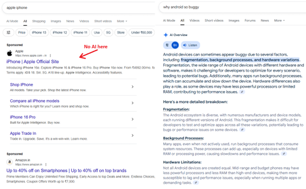 Google’s AI Summaries
