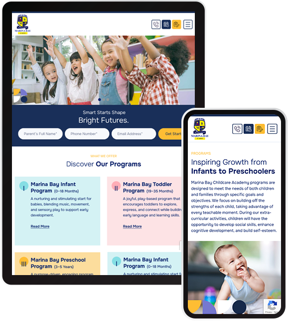 Childcare Website Design and Development Vancouver