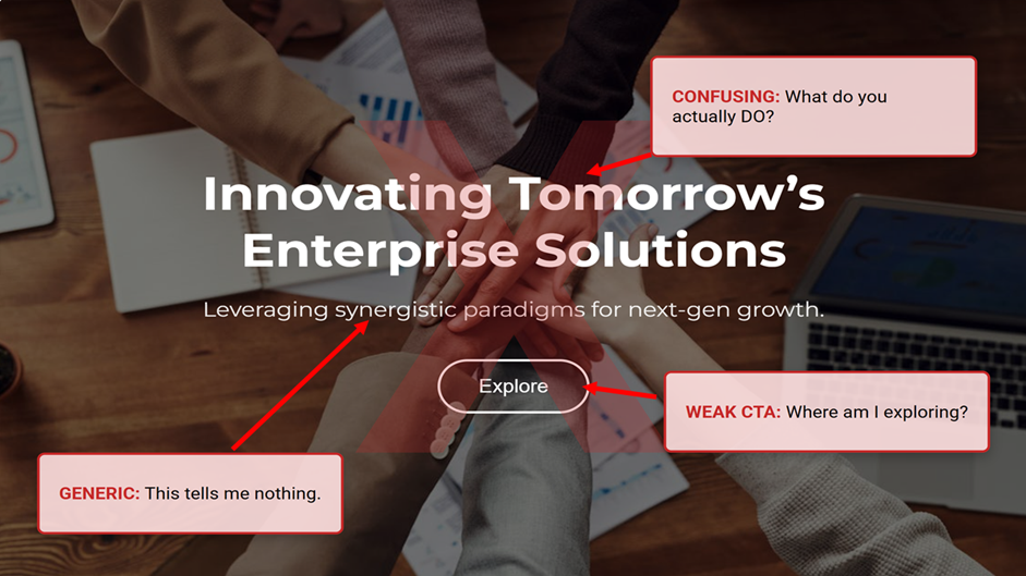 The “Synergy & Solutions” Headline