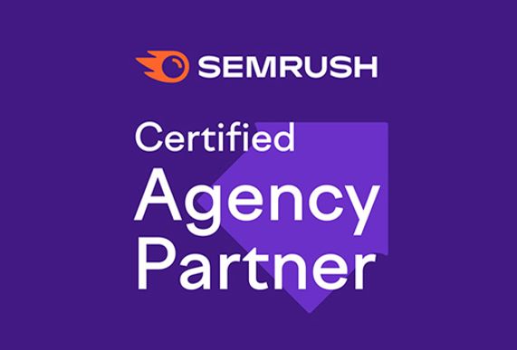 We’re officially a certified agency partner with SemRush!