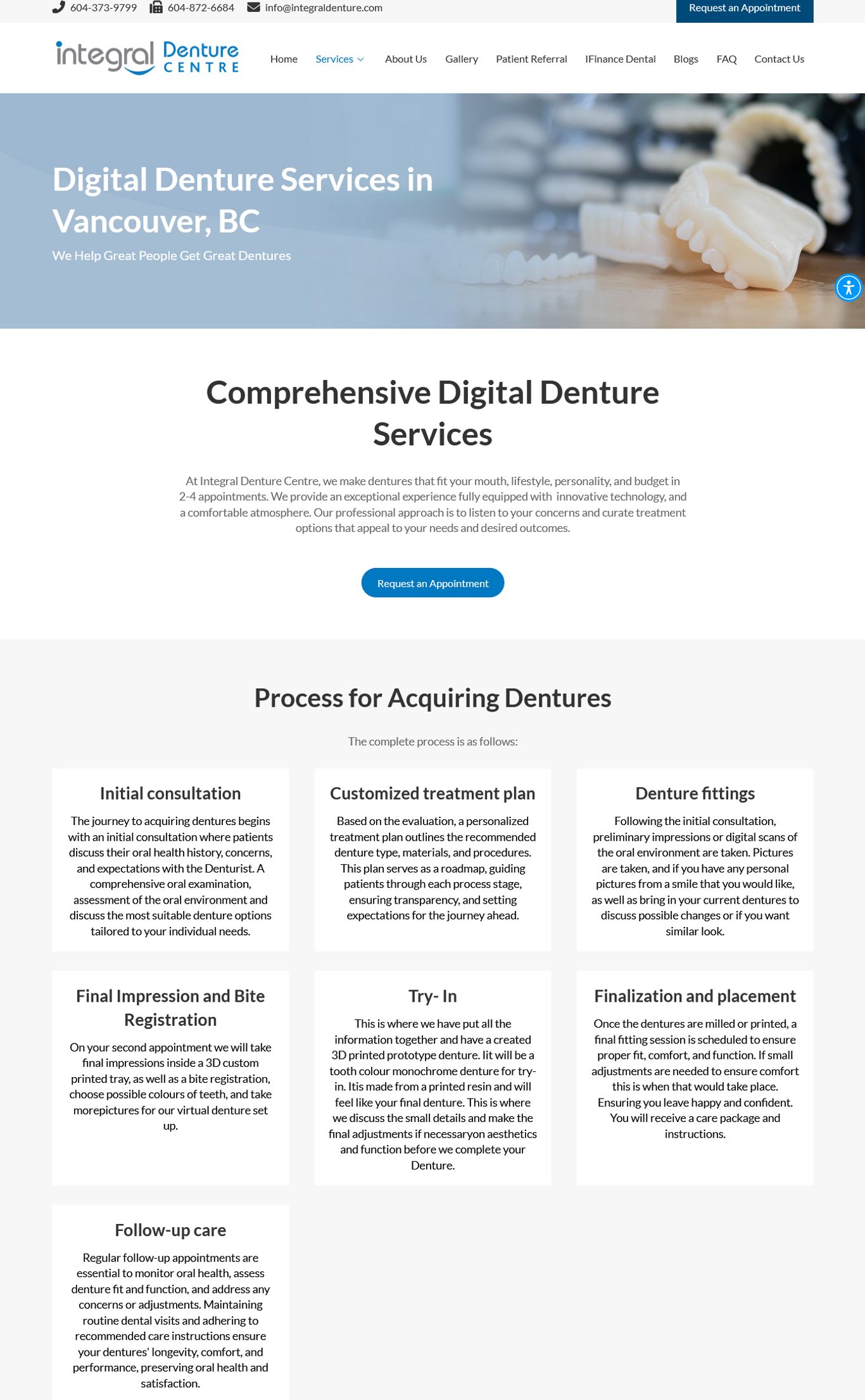 Integral Denture