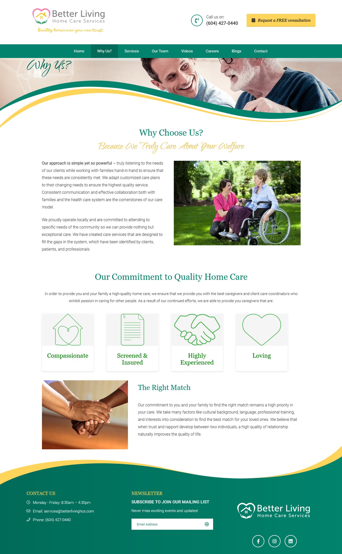 Better Living Home Care Services