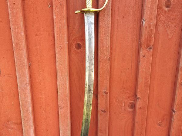 Svensk m/1748 huggare för infanteriet