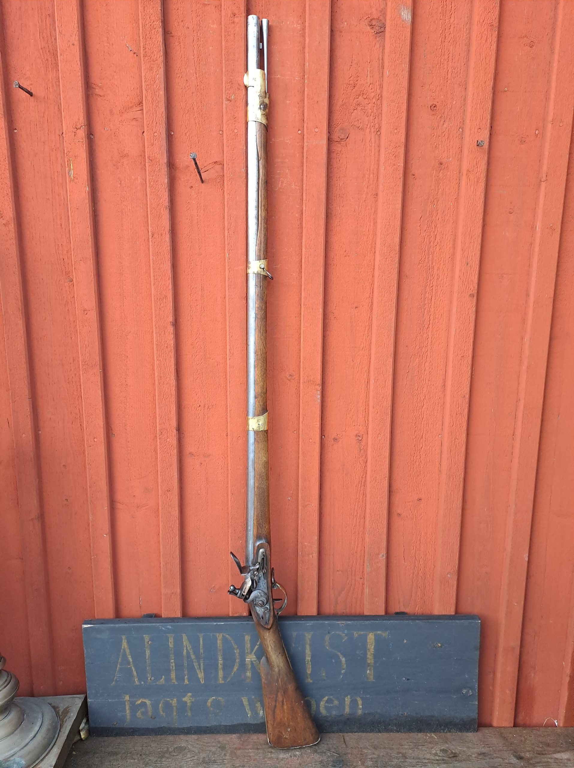 Sveriges första bandade musköt m/1775, bild 1 av 3