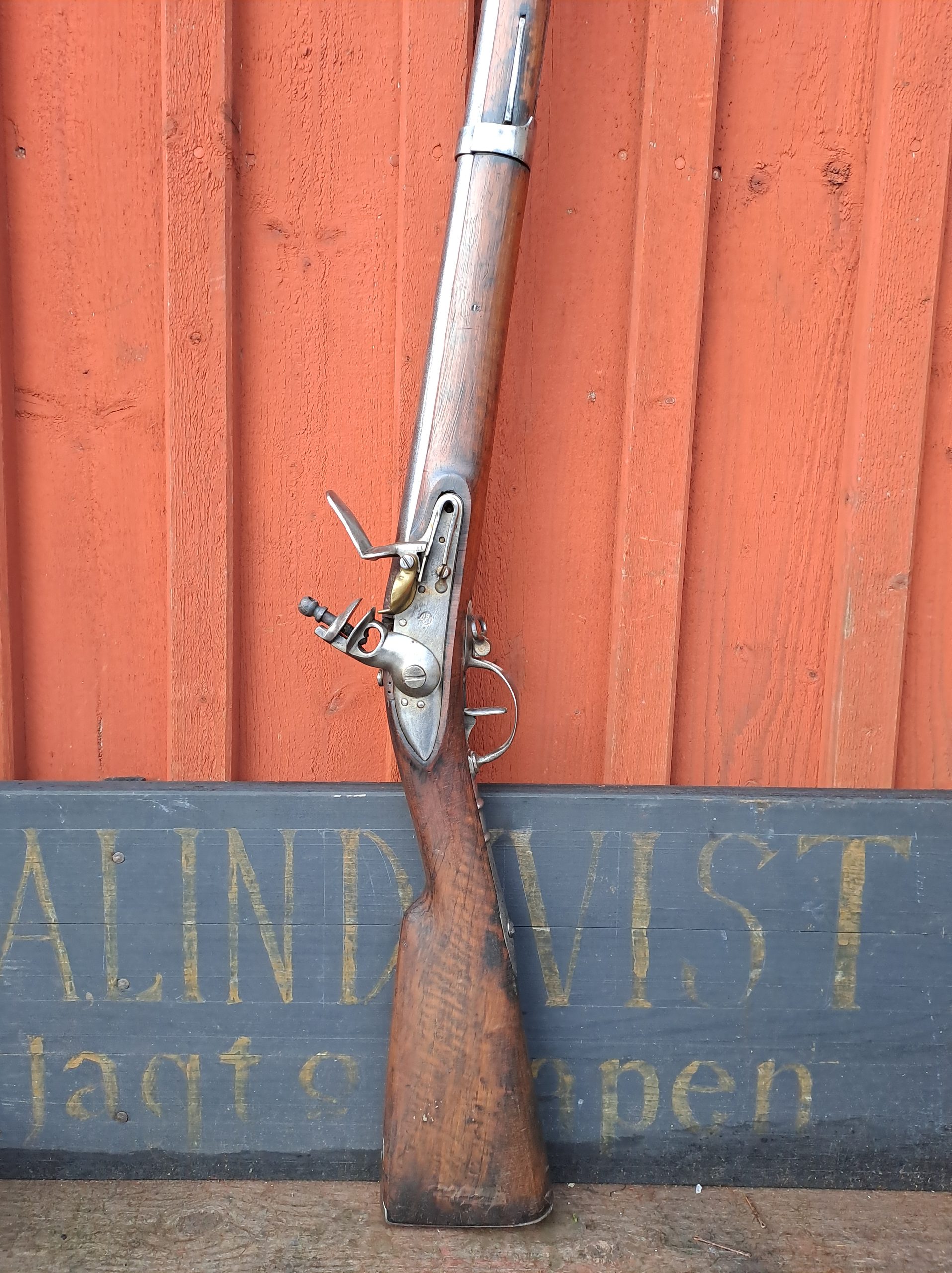 Belgisk flintlåsmusköt för den ottomanska armén efter fransk förlaga