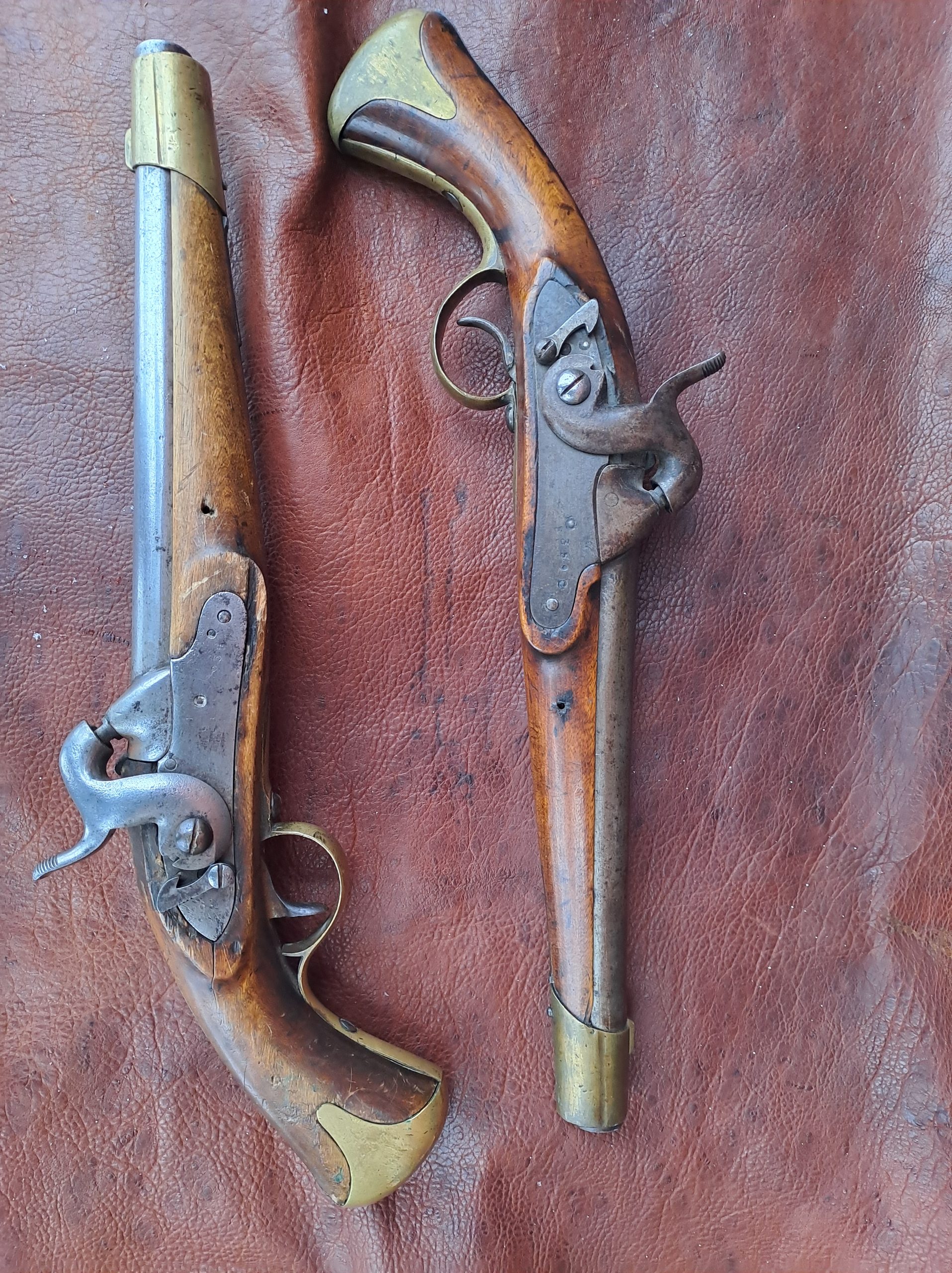 Ett prisvärt m/1820-57 pistolpar