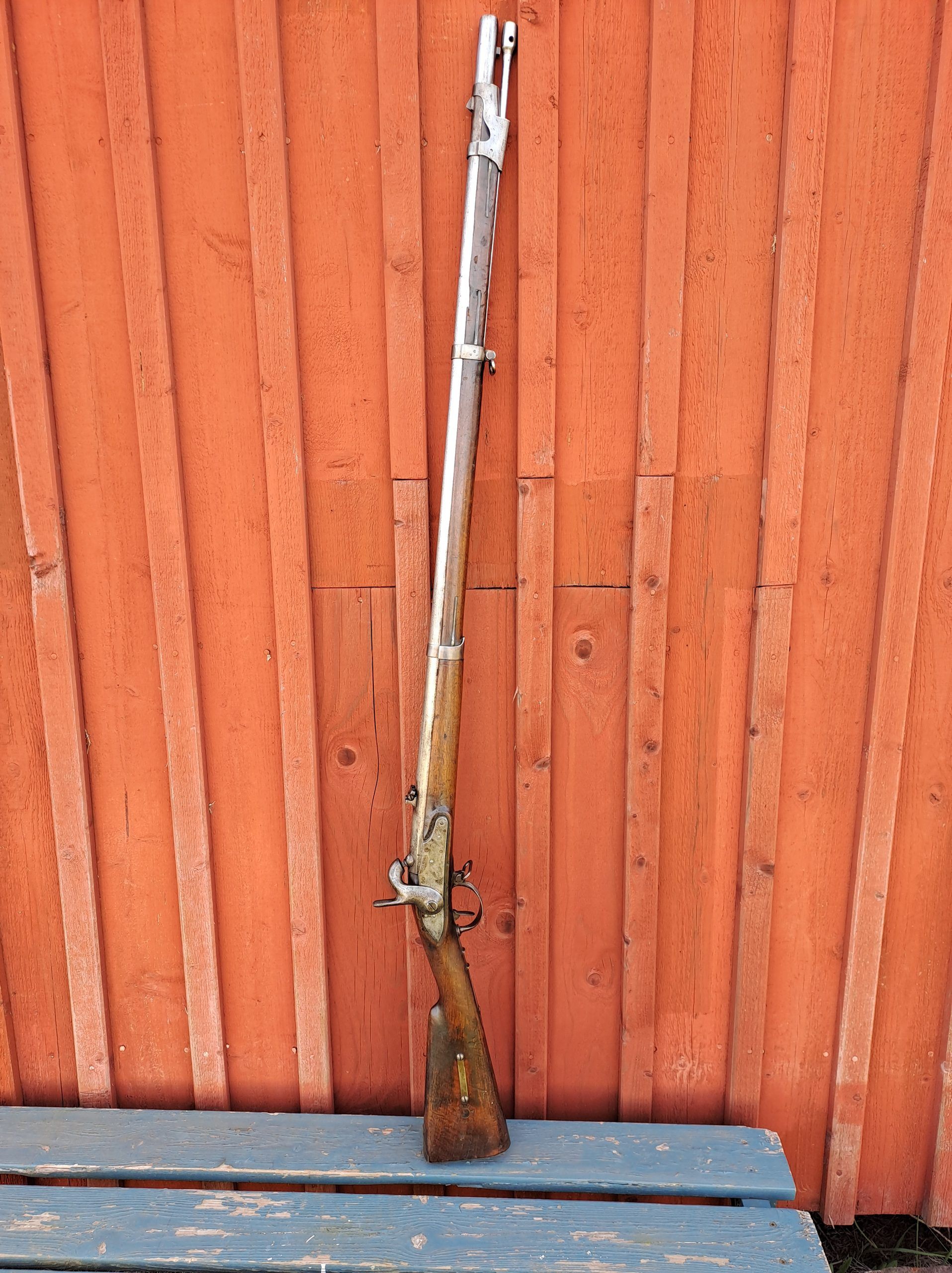 Ett ovanlig Fransk-dansk m/1822-48 Miniegevär