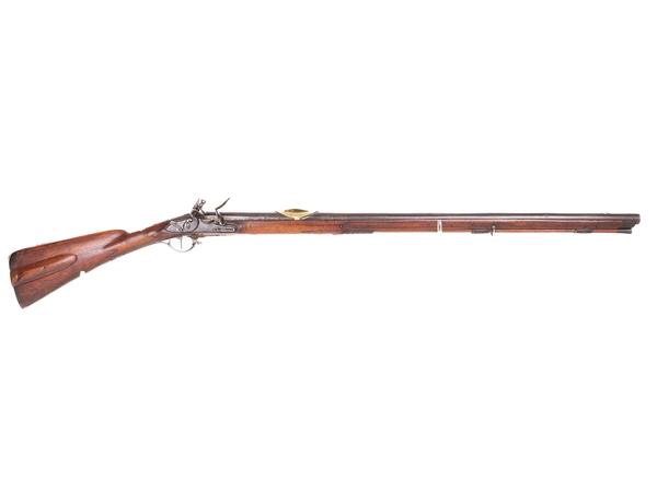 Grov klassisk svensk flintlåsbössa ca 1750
